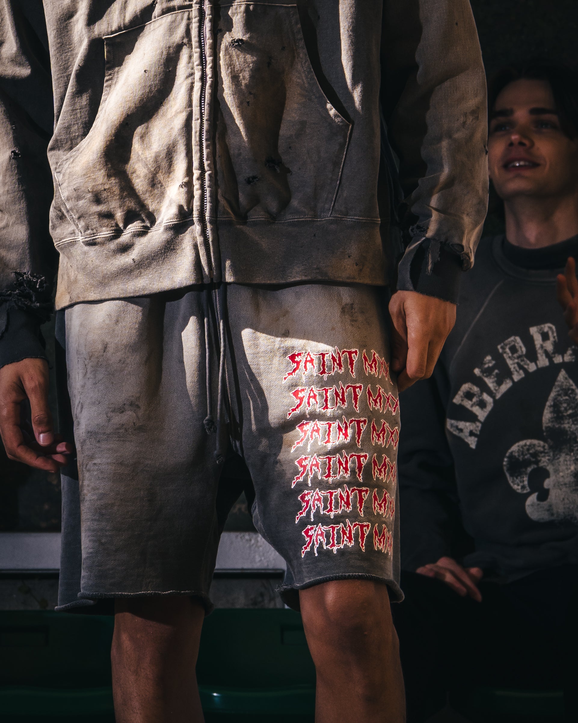 SAINT LOGO SAINT MXX SWEATSHORTS – OCD